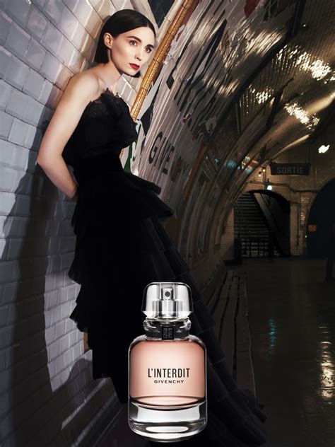 l'interdit givenchy pubblicità modella|givenchy fragrance campaign videos.